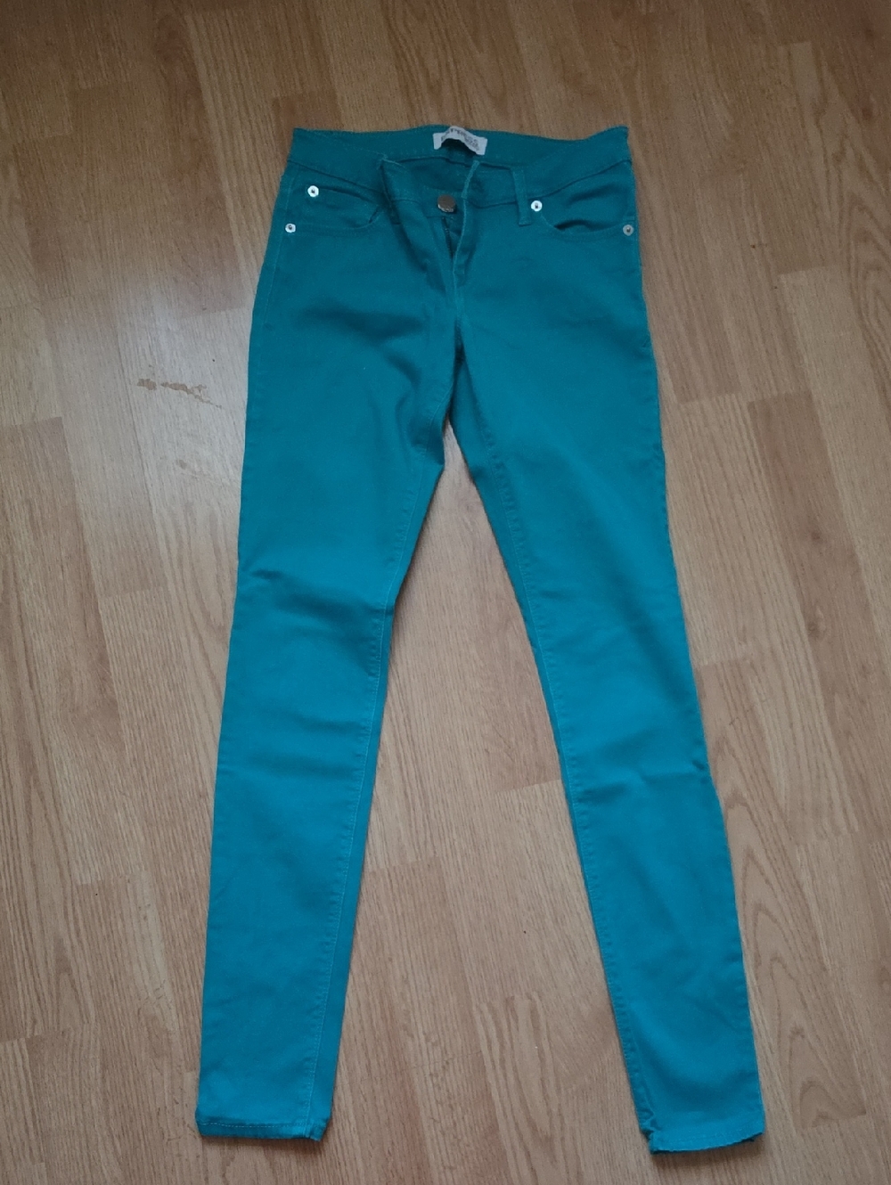Express Women’s Skinny Jeans Teal Green